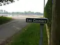Le lieu-dit les Cosniers situé à Anetz au bord de la Loire.