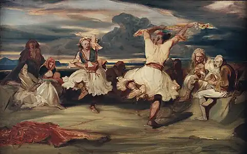 Les Danseurs albanais, 1835Musée des Beaux-Arts de Brest