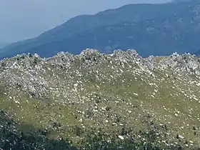 Vue depuis la Collada Fonda, au sud.