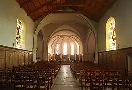 Intérieur de l'église.