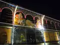 Les Halles illuminées pour les fêtes de fin d'année