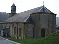 L'église des Hautes-Rivières.