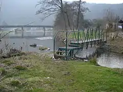 Les Hautes-Rivières - Ruisseau de St.Jean, confluence avec la Semoy