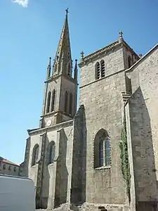 L'église Saint-Sauveur.