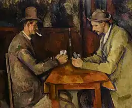 Les Joueurs de cartes - le Père Alexandre et Paulin Paulet - (1894-1895), musée d'Orsay, legs du comte de Camondo