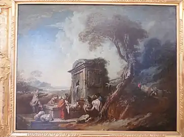 Les Lavandières, de François Boucher (vers 1730).