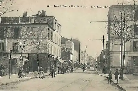 La rue de Paris