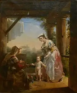 Les Premiers pas de l'enfance, 1818 musée des Beaux-Arts de Libourne