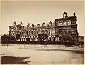 L'Hôtel de ville de Paris détruit par les combats en 1871.