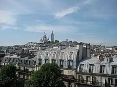 Depuis la basilique du Sacré-Cœur de Montmartre.