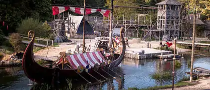 Scène de du spectacle Les Vikings