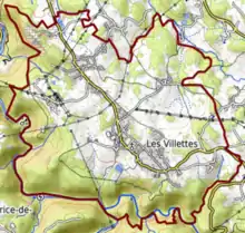 Carte topographique