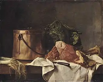 Les apprêts du pot-au-feu (musée du Louvre).