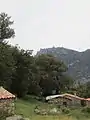 Les bergeries de Naseu avec vue sur l'Omu di Cagna