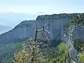  Falaises blanches au-dessus de Grenoble