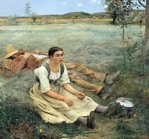 Jules Bastien Lepage Les Foins (1877)