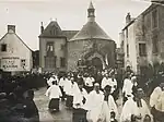 Les obsèques de Louis Duchesne à la chapelle Saint-Pierre.