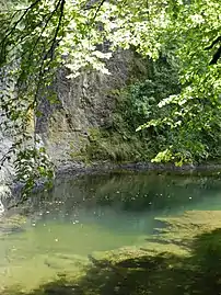 Les gorges de la Jordanne.