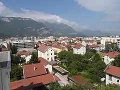 Vue sur Fontaine depuis Saveuil (Quartier Bastille-Néron)