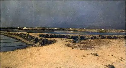 Les Marais salants (1885), localisation inconnue.