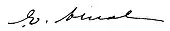 signature d'Émilie Arnal