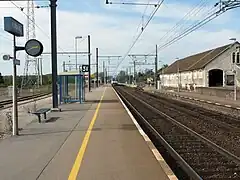 Gare d'Auxonne direction Dijon