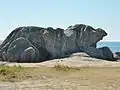 Lesconil : rochers granitiques du littoral 5.