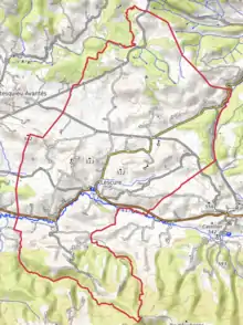 Carte topographique