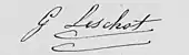 signature de Georges-Auguste Leschot