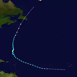 Image illustrative de l’article Ouragan Leslie (2012)