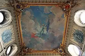 L'Espérance (1892), plafond de l'escalier d'honneur du château de Chantilly.