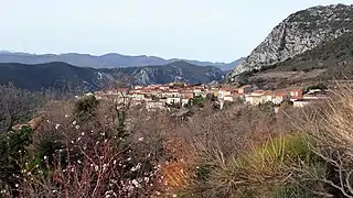 Vue du village.