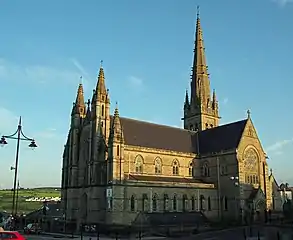 La cathédrale Saint-Adomnan.