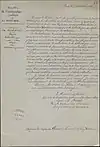 Lettre de Jules Ferry au maire de Clermont-Ferrand à propos du dépôt légal