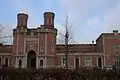 Prison centrale de Louvain (style pseudo-Tudor, Joseph Jonas Dumont)