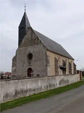 L'église Saint-Gilles.