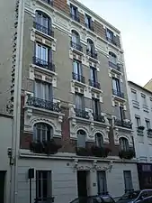 Immeuble du 25, rue Chaptal.