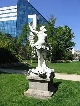 Statue du parc de la Planchette.