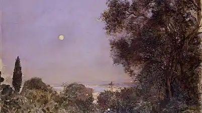 Lever de lune sur Alger (1884), musée des Beaux-Arts de Nancy.