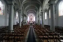 Intérieur de l'église.