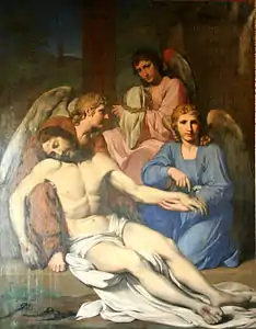 La Déploration du Christ, Villeneuve-lès-Avignon, musée Pierre-de-Luxembourg.