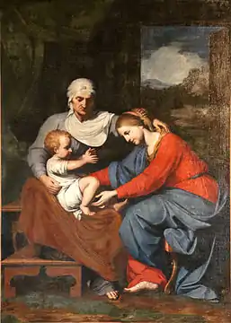 Sainte Anne, la Vierge et l'Enfant JésusReynaud Levieux