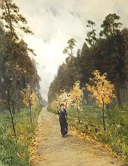 Jour d'automne. Sokolniki, 1879