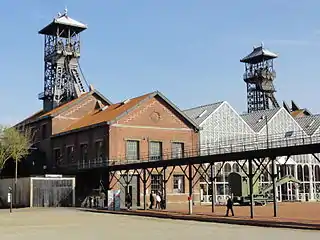 Le Centre historique minier de Lewarde implanté directement dans un ancien charbonnage.