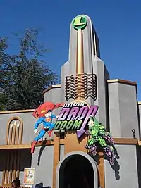 Lex Luthor: Drop of Doom à Six Flags Magic Mountain