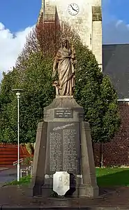 Monument aux morts de Lezennes.