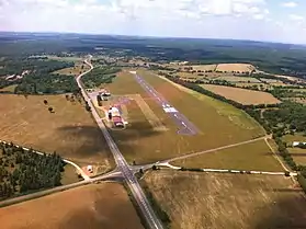 L'aérodrome de Figeac-Livernon.