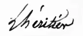 signature de Lhéritier