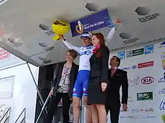 Arnaud Démare remporte la troisième étape.