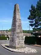 La pyramide pour Georges de La Rochefoucauld.